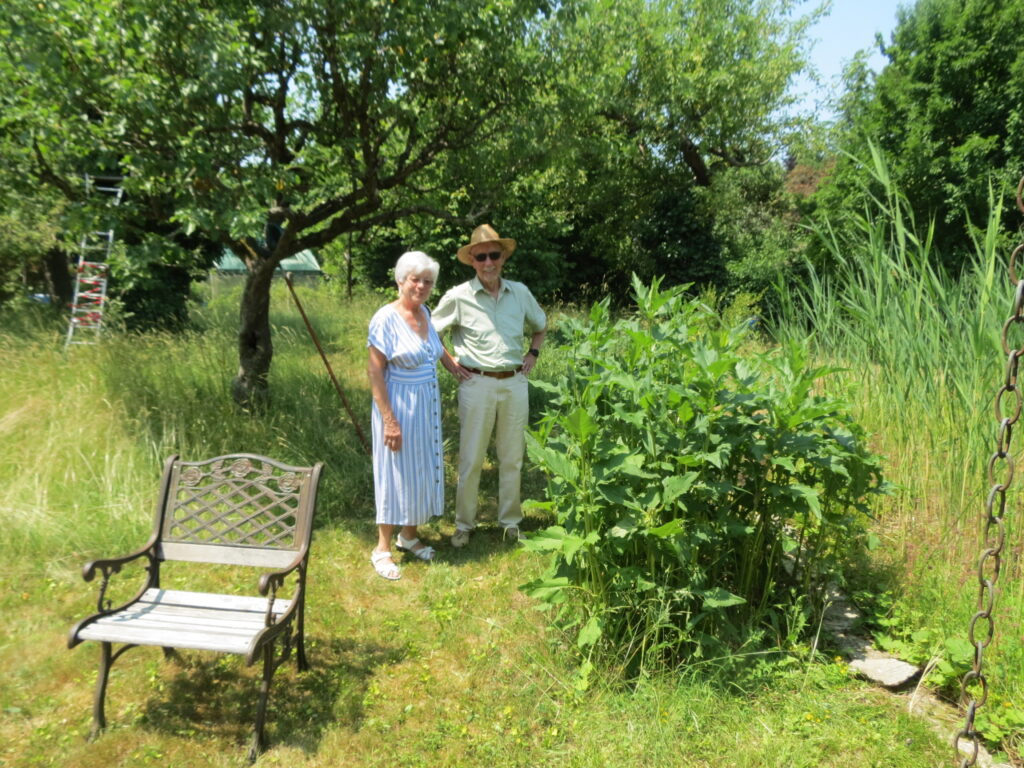 Gäste im Naturgarten